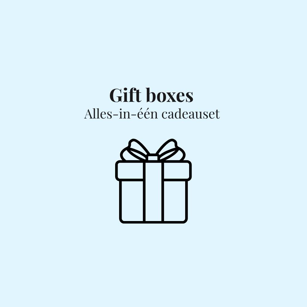 Collectie gift boxes – cadeaubox met strik 