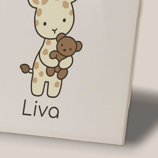 Girafje Tegeltje met Naam
